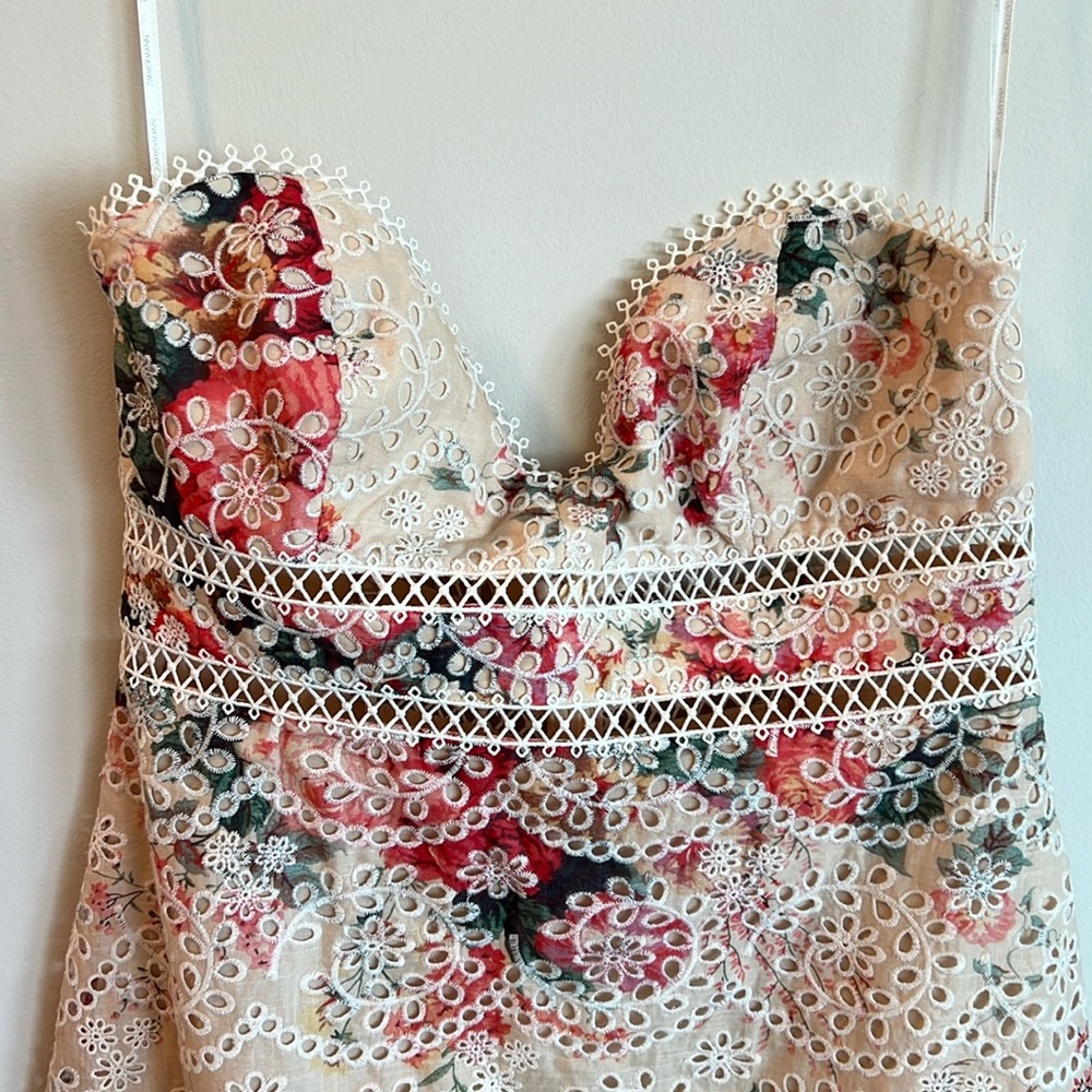 Zimmermann Leila Diamond Bralette Dress - Picture 7 of 15